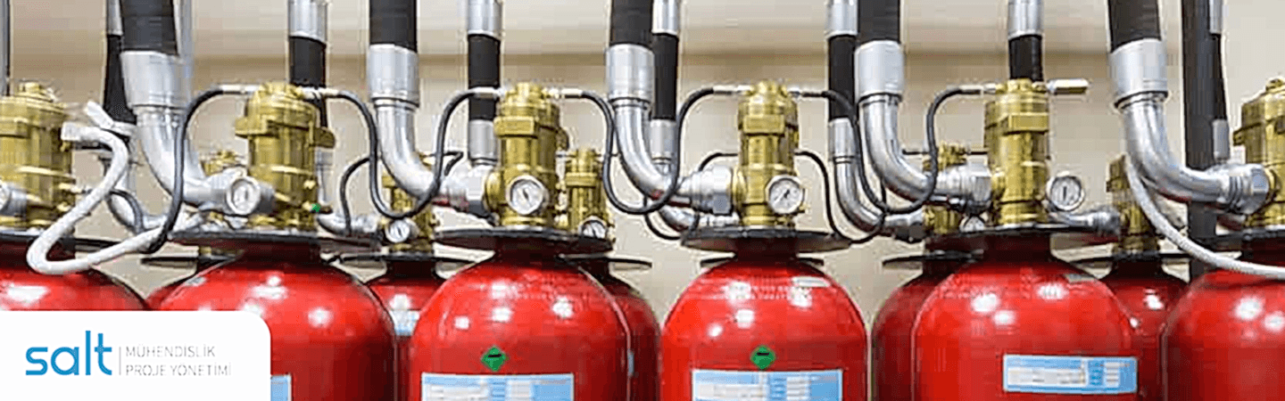 FM 200 Gazlı Söndürme Sistemleri